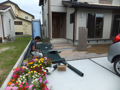 防草シート