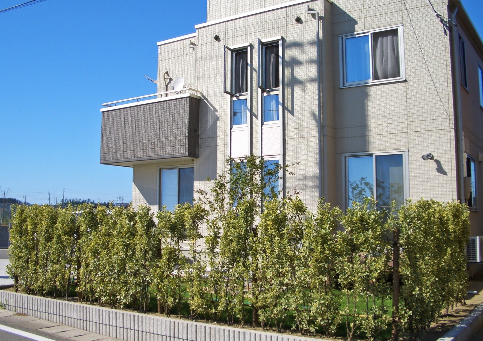 樹木・生垣・自然に目隠し