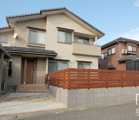 ファサードリフォームとドッグラン｜燕市K様邸